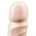 Jr. Veined Double Header Dildo - Huidkleur