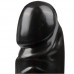 Jr. Veined Double Header Dildo - Zwart