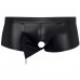 Wetlook Boxer Met Verwijderbare Pouch