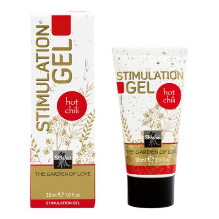 Shiatsu stimulerende gel - Hot Chili