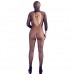 Full-Body Catsuit Met Open Kruis