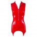 Latex Jarreteltop - Rood