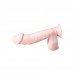 Dildo met ballen - 17 cm