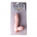 Dildo met ballen - 17 cm