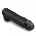 King Cock 27,5 cm Dildo met Ballen - Zwart