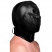 Bondage Hood Hoofdmasker Met Ritsen