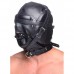 Bondage Masker Met Ball Gag Met Gaten