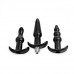 Vibrerende Buttplug Set - Driedelig