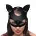 Bad Kitten - Zwart Leren Masker