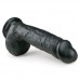 Realistische Dildo Zwart - 22,5 cm