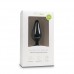 Zwarte buttplug met trekring - large