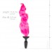 Siliconen Buttplug Met Staart - Roze