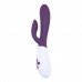 Ovo K2 Rabbit Vibrator Blackberry/White