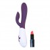 Ovo K2 Rabbit Vibrator Blackberry/White