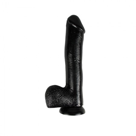 Mighty Midnight 10 Inch Dildo with Suction Cup