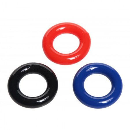 Rekbare cockring set - 3 stuks