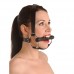 Strict Leather Locking Silicone Trainer Gag